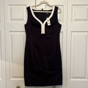 NWT navy dress, BMoss brand, size 12